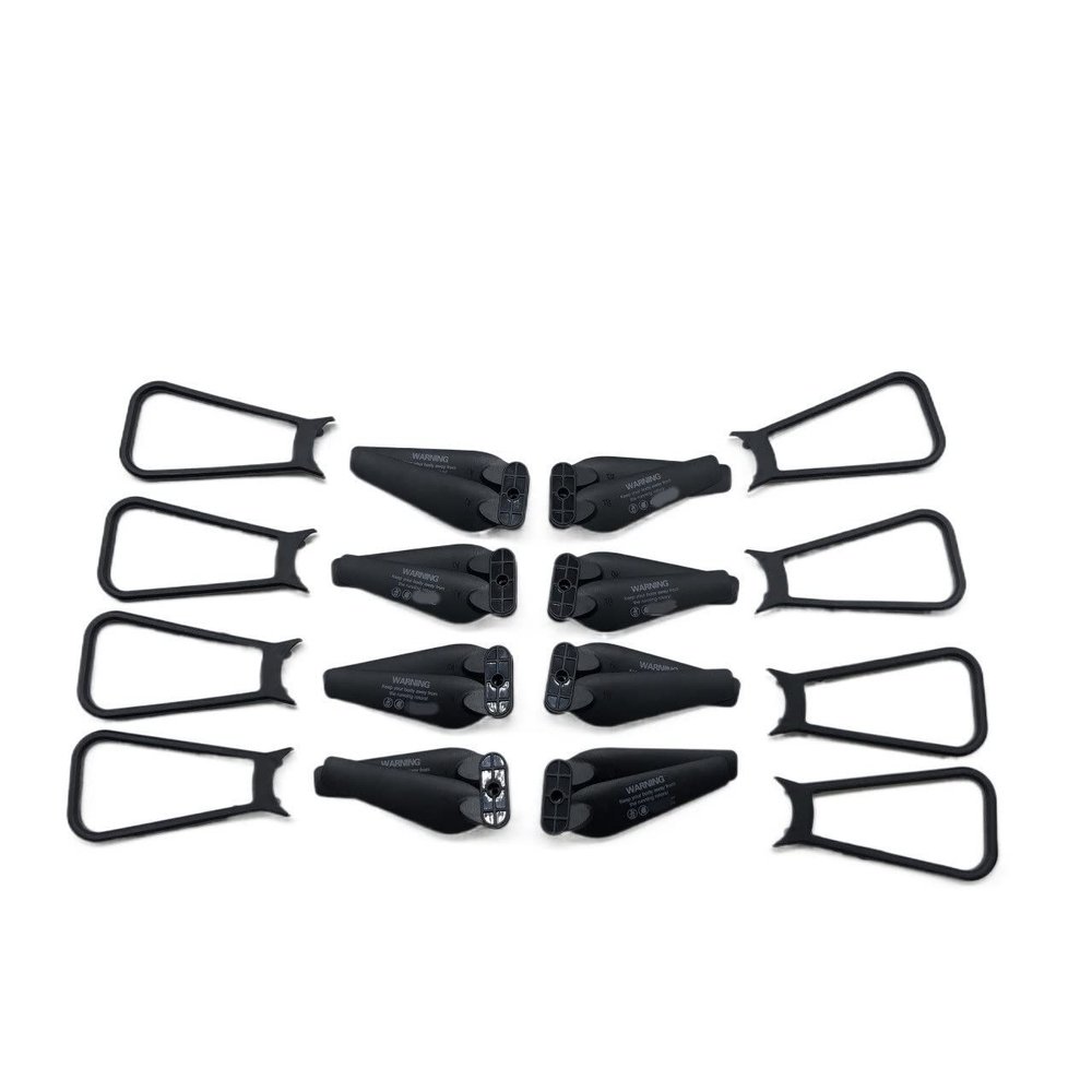 KEYESMINER Drone Accessories for 4DRC RC Drone V13 Mini Quacopter Propellers Blades Props Maple Leaf Spare Parts for 4DRC RC Drone V13 Replaceable (Color : H)