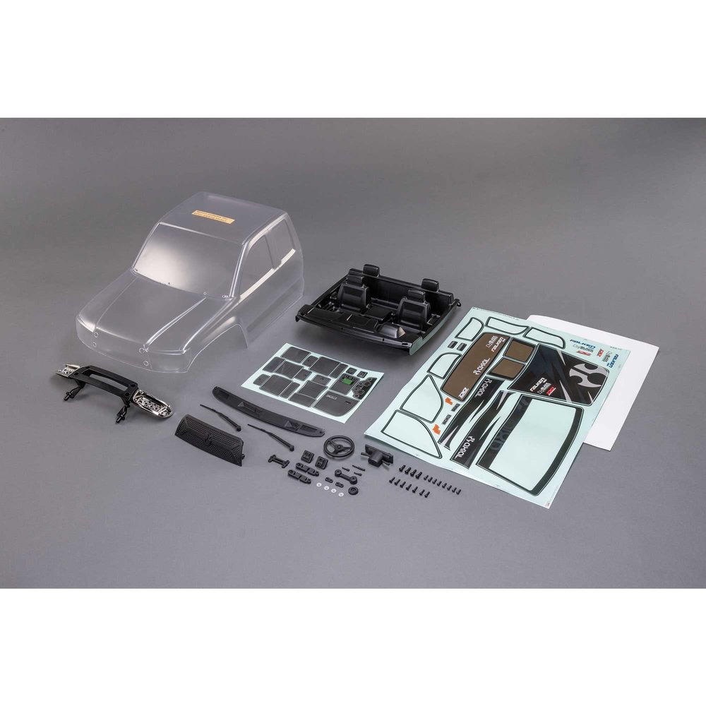 Axial SCX6: Body & Interior Set (Clear): Trail Honcho, AXI250011