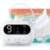 LittleTora Pro Baby Nasal Aspirator - Built-in Music & Night Light - Rechargeable Nose Booger Sucker for Infants Babies Kids Toddlers - Snot Removal view 1