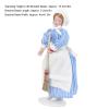 Doll People, Dollhouse Miniature Porcelain Doll Model Decoration Ornament with Stand for 1:12 Scale Doullhouse Buildings(Helper) Dolls and Toys view 3