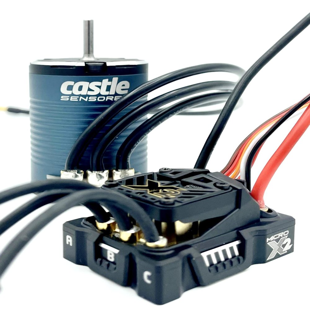 Mamba Micro X2 1/10 Scale Crawler ESC and 1900Kv Sensored Motor