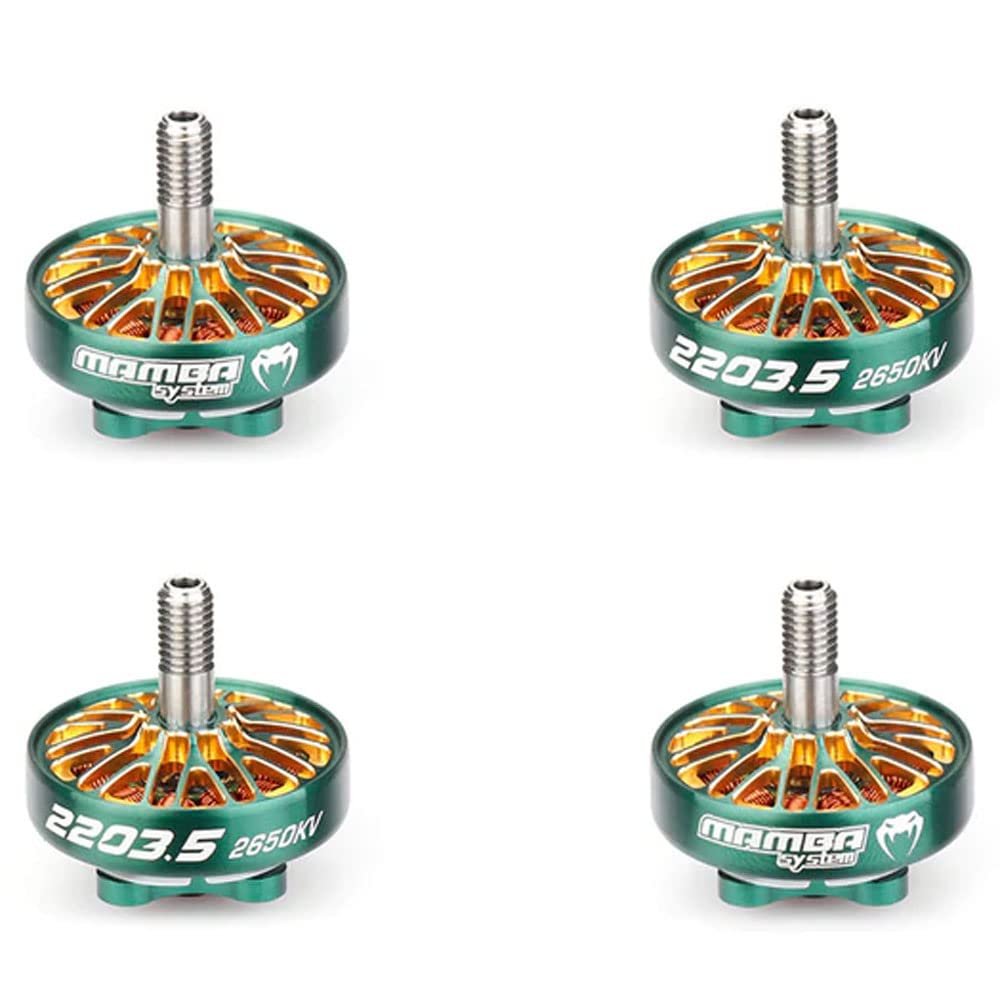 4pcs Diatone Mamba Toka 2203.5 Brushless Motors 4-6S 2650kV