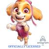 Anagram Licensed Skye Birthday Balloons, Intended for Paw Patrol Girls Theme Collection, Party Accessory, Multicolor, 4th Birthday view 3