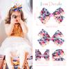 12 Pcs 5 Inch Hair Bows for Girls,Colorful Rainbow Heart Girls Hair Bows Grosgrain Ribbon Hair Bow With Alligator Clips for Toddlers Little Girl Children Kids Teens view 4