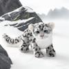 keaiart-ly Lifelike Snow Leopard Plush Toy, Cute Snow Leopard Stuffed Animals Toys Doll, Soft Plush Stuffed Animal Plushie, Original Design Toy view 2