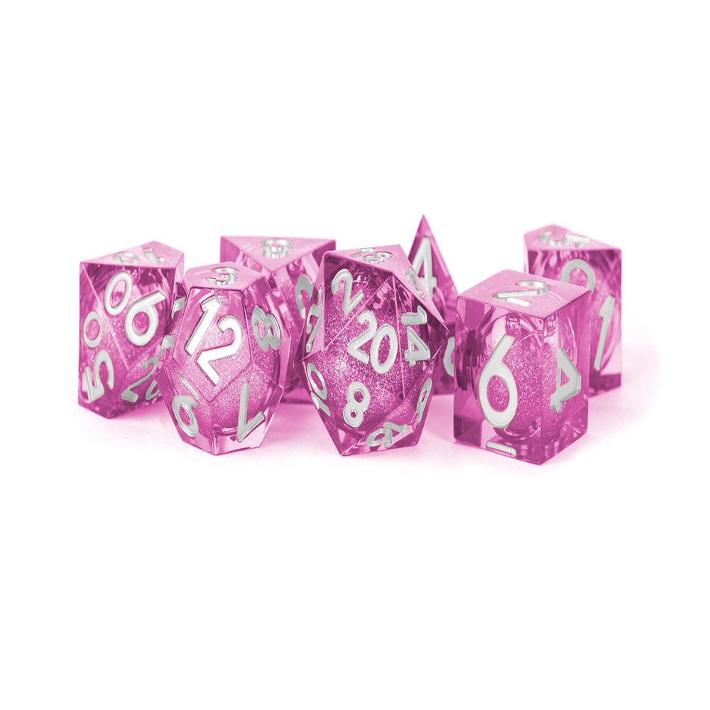 FanRoll Psychic Infusion Liquid Core DND Dice Set, Role Playing Game Dice for Dungeons and Dragons