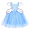 Axaxa Cinderella Costume for Girls Cinderella Dress Halloween Birthday Party Outfits view 2