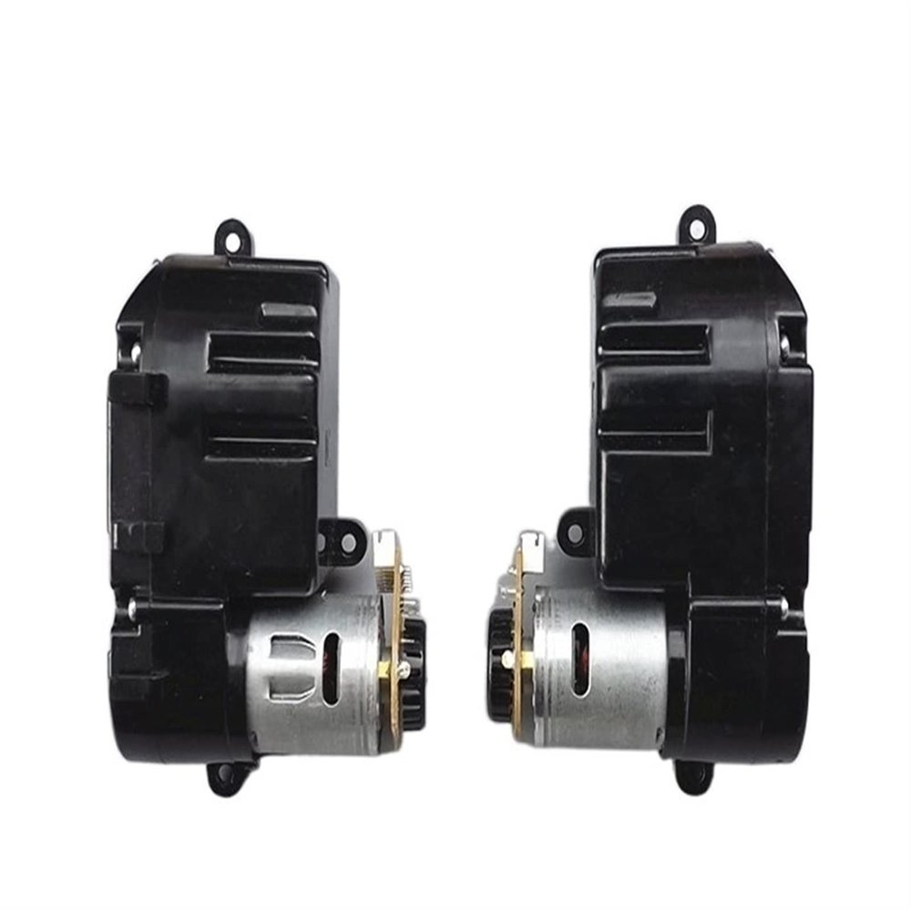 LVLOZ Sweeping Robot Motor Tracking Car Obstacle Avoidance Car Coding Speed DC Gear Motor Wheel Motor (Two Packs)