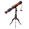 Vintage Antique Telescope with Wooden Box Vintage Spyglass Handmade Nautical for Office & Home Decorations view 1
