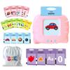 TimingSXD 161 Cards Spanish Flash Cards for Kids,Bilingual Flash Cards for Toddler/Beginning - ABC,Numbers,Colors,Shapes Espaol/English Talking Flash Cards for Preschool,Kindergarten,Ages 1-8 view 1