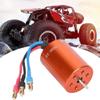 RC Car Brushless Motor, 3800KV Metal 2838 Motor RC Accessory for 1/12 1/14 RC Car Boat 2.3mm Shaft Waterproof Brushless Motor Crawler Motor RC Car Motor view 2