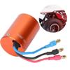 RC Car Brushless Motor, 3800KV Metal 2838 Motor RC Accessory for 1/12 1/14 RC Car Boat 2.3mm Shaft Waterproof Brushless Motor Crawler Motor RC Car Motor view 4