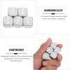 Festival Dice 5 Pcs 6 Sided Dice 18mm Set Small Dices with Case for Poker Party Game Simple Small Dices view 3