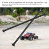 Oumefar 150mm Full Length RC Metal Drive Shaft Dogbone Joint Front Rear Set RC Upgrade Parts or ARRMA 1/7 1/8 RC Car(Black) view 2