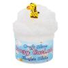FLIPNEX Fluffy Butter Slime DIY Mud Supplies Kit Stress Relief Toy Scented Slime, Education Party Favor Gift and Birthday 6 Colors Fluffy Soft Super Light Clay Floam (6 Colors) (Blue) view 3