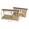 Kghios Montessori Math Toys Materials for Toddlers 1-20 Beaded Hanger Color Bead Stairs with Beads Montessori Mathematics Eductional Materials Learning Tools Preschool Toys view 2