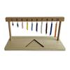 Kghios Montessori Math Toys Materials for Toddlers 1-20 Beaded Hanger Color Bead Stairs with Beads Montessori Mathematics Eductional Materials Learning Tools Preschool Toys view 3