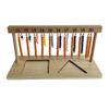 Kghios Montessori Math Toys Materials for Toddlers 1-20 Beaded Hanger Color Bead Stairs with Beads Montessori Mathematics Eductional Materials Learning Tools Preschool Toys view 4