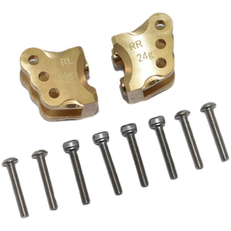 GPM for Axial 1/10 RBX10 Ryft 4WD Scale Rock Bouncer - AXI03005 Brass Rear Tie Rod Mount