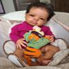 Pinky Lifelike Reborn Baby Dolls Black 20 Inch Baby Soft Body Realistic Newborn Baby Dolls African American Real Life Baby Dolls Cloth Body Doll Toy Gift for Kids Age 3+ view 3