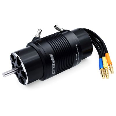 4092 Rc BoatBrushless Motor Surpass Hobby 1250KV Brushless Motor with Cooling Jacket Set for RC Boat (1250kv)