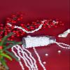 32 PCS 7mm White Faux Pearl Beads Necklaces Bulk Party Favor Plastic Play Pearl for Flapper Tea Party Gatsby 20's Wedding Decorations view 4