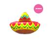 Fiesta Happy Birthday, Feliz Cumpleanos Banner, Mexican Fiesta Kids fiesta birthday party decoration, Sombrero Donkey Pinata Cactus balloon view 4