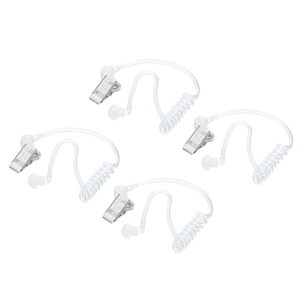 MECCANIXITY Pack of 4 Ear Piece Headset Earpiece Earpiece Costume Prop