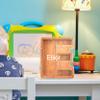 Custom Name Piggy Banks Kid, Personalized Letter Piggy Bank, Wooden Alphabet Money Bank, Gifts For Boy Girl Christmas Birthday New Year's Day (E) view 4