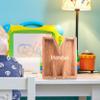 Custom Name Piggy Banks Kid, Personalized Letter Piggy Bank, Wooden Alphabet Money Bank, Gifts For Boy Girl Christmas Birthday New Year's Day (M) view 4