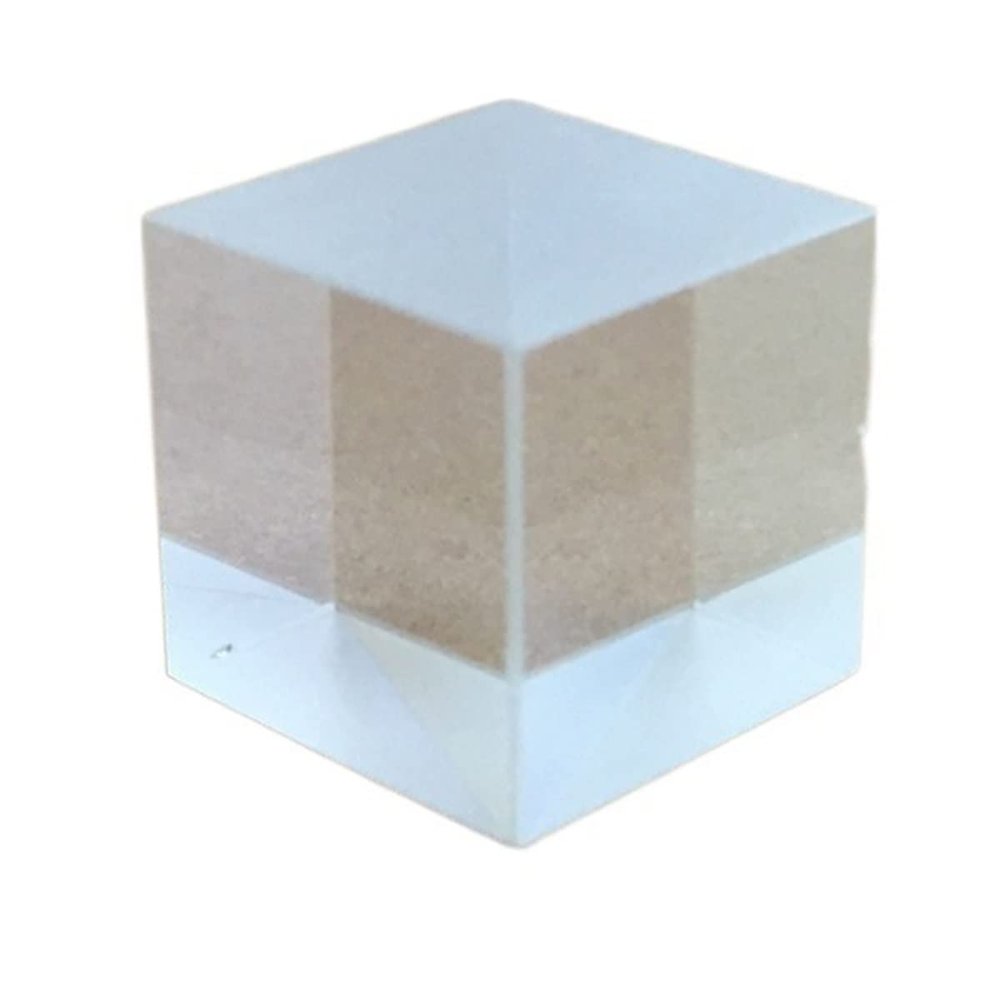Prisms & Kaleidoscopes Optical Glued Triangular Prism Beam Splitter Prism 15 * 15 * 15mm 2:8 Splitting Cube Splitting Prism Science Classroom Optics Kits