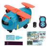 Cartoon Deformation Airplane 3 in 1 Electric Track Multifunctional Steering Wheel Driving Simulation Toys , Mist Spay Storage Transport Plane goods , Mist Spay Storage Transport Plane goods , Cartoo view 1