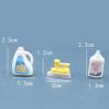 Gazechimp 1:18 Dolllhouse Laundry Room Accessories Shelf Cart Vacuum Cleaner Washing Machine Ironing Stand Miniature Dollhouse Decoration Accessories view 2