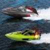 Ssccgym D022 Brushless RC Boat for Adults Experts Alloy Tail Kits 25 Inch 31mph+ 50kmh+ Remote Control Boat (Add 3S & 4S 2 Sets of Batteries & Chargers) view 3