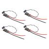 RiToEasysports 4Pcs 45A Brushless ESC, Low Noise Anti Jamming Electrical Speed Controller for FPV Drone Quadcopter Airplane Drone view 1