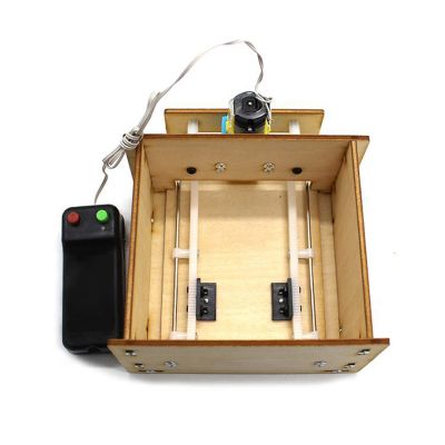 DIY Wooden Elevator Door Kit, DIY Wooden Elevator Door Kit Science Educational Develop Toy Assembly for Children DIY Science Education Toys