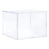 MECCANIXITY Acrylic Display Case Plastic Box Clear Assemble Dustproof Showcase 6.3x6.3x4.1 Inch for Collectibles Items view 1