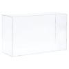 MECCANIXITY Acrylic Display Case Plastic Box Clear Assemble Dustproof Showcase 16x6.3x10 Inch for Collectibles Items view 1