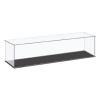 MECCANIXITY Acrylic Display Case Plastic Box Cube Storage Box Clear Small Assemble Dustproof Showcase 16.1x4.3x4.1 Inch for Collectibles Items view 1