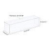 MECCANIXITY Acrylic Display Case Plastic Box Clear Assemble Dustproof Showcase 16x4.3x4.1 Inch for Collectibles Items view 2