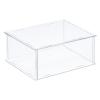 MECCANIXITY Acrylic Display Case Plastic Box Clear Assemble Dustproof Showcase 10.2x8.3x4.1 Inch for Collectibles Items view 1