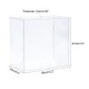 MECCANIXITY Acrylic Display Case Plastic Box Clear Assemble Dustproof Showcase 10.2x6.3x10 Inch for Collectibles Items view 2