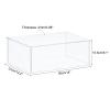 MECCANIXITY Acrylic Display Case Plastic Box Clear Assemble Dustproof Showcase 14x12.2x6.1 Inch for Collectibles Items view 2