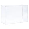 MECCANIXITY Acrylic Display Case Plastic Box Clear Assemble Dustproof Showcase 14x6.3x10 Inch for Collectibles Items view 1