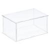 MECCANIXITY Acrylic Display Case Plastic Box Clear Assemble Dustproof Showcase 12.2x8.3x6.1 Inch for Collectibles Items view 1
