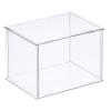 MECCANIXITY Acrylic Display Case Plastic Box Clear Assemble Dustproof Showcase 6x4.3x4.1 Inch for Collectibles Items view 1