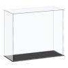 MECCANIXITY Acrylic Display Case Plastic Box Cube Storage Box Clear Small Assemble Dustproof Showcase 16.1x6.3x14 Inch for Collectibles Items view 1