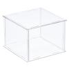 MECCANIXITY Acrylic Display Case Plastic Box Clear Assemble Dustproof Showcase 8.3x8.3x6.1 Inch for Collectibles Items view 1