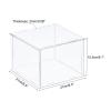 MECCANIXITY Acrylic Display Case Plastic Box Clear Assemble Dustproof Showcase 8.3x8.3x6.1 Inch for Collectibles Items view 2