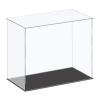 MECCANIXITY Acrylic Display Case Plastic Box Cube Storage Box Clear Small Assemble Dustproof Showcase 16.1x8.3x12 Inch for Collectibles Items view 1